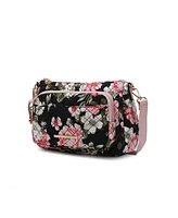 Mkf Collection Rosalie Quilted floral Pattern Shoulder Bag by Mia K