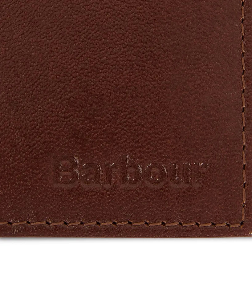 Barbour Men's Colwell Small Leather Billfold Wallet