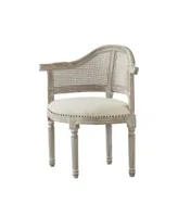 Rustic Manor Edmond Linen Accent Chair