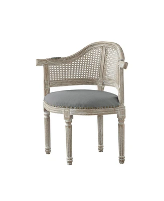 Rustic Manor Edmond Linen Accent Chair