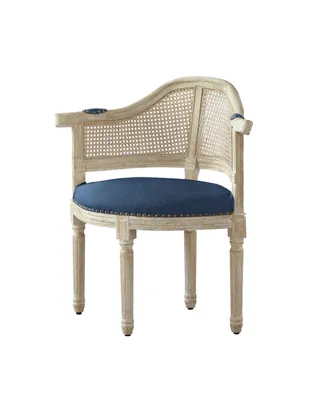 Rustic Manor Edmond Linen Accent Chair