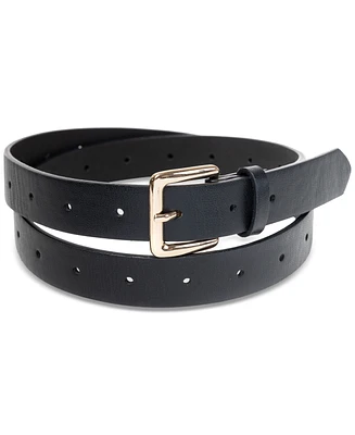 On 34th Women's Adjustable Faux-Leather Belt