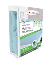 Guardmax Waterproof Zippered Mattress Encasement - Short Queen Size (9-11 Deep