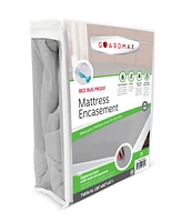 Guardmax Waterproof Zippered Mattress Encasement - Twin Size (9-11 Deep