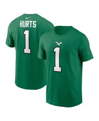 Men's Nike Jalen Hurts Kelly Green Philadelphia Eagles Alternate Player Name Number T-shirt