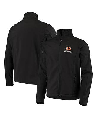 Men's Dunbrooke Black Cincinnati Bengals Sonoma Softshell Full-Zip Jacket