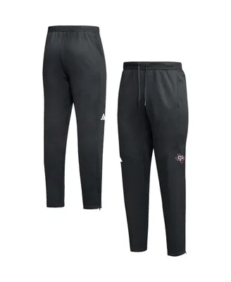 Men's adidas Black Texas A&M Aggies 2023 Travel Aeroready Tapered Pants