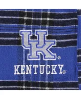 Men's Profile Royal Distressed Kentucky Wildcats Big and Tall 2-Pack T-shirt Flannel Pants Set