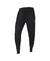 Men's Black Iowa State Cyclones Changeover Club Fleece Jogger Pants