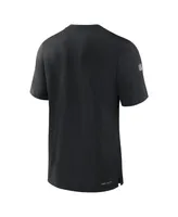 Men's Nike Black Baltimore Ravens 2023 Sideline Performance T-shirt