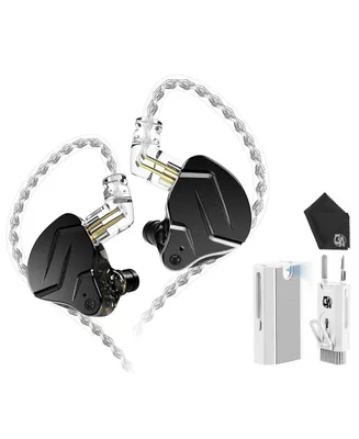 HiFi Kz Wired Ear buds Headphones with Hybrid High Fidelity Musicians in-Ear Earphones