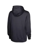 Men's Navy Chicago Bears Speed Drill Streak Pullover Hoodie