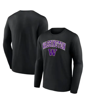 Men's Fanatics Washington Huskies Campus Long Sleeve T-shirt