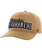 Men's '47 Brand Tan Memphis Grizzlies Barnes Hitch Adjustable Hat