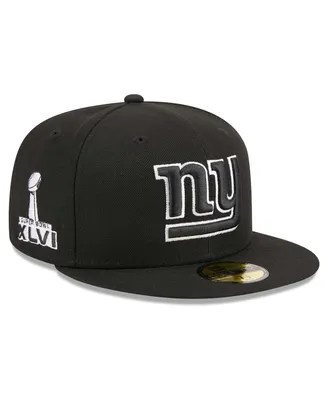 Men's New Era Black New York Giants Main Patch 59FIFTY Fitted Hat