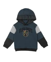 Toddler Boys and Girls Charcoal, Black Vegas Golden Knights Big Skate Fleece Pullover Hoodie Sweatpants Set