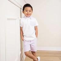 Hope & Henry Toddler Boys Organic Seersucker Short