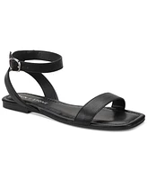 Sun + Stone Women's Quebecc Ankle Strap Flat Sandals, Created for Macy's