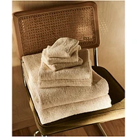 Organic Cotton Spa Rib Washcloth 4-Pack