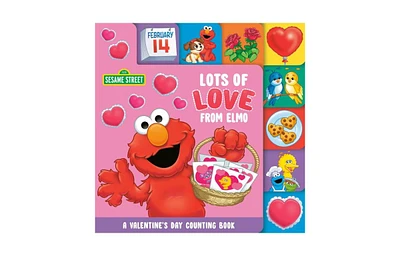Lots of Love From Elmo Sesame Street - A Valentine's Day Counting Book by andrea Posner