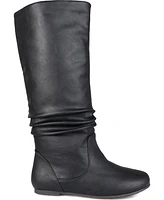 Journee Collection Women's Jayne Slouchy Knee High Boots