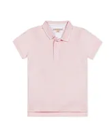 Hope & Henry Baby Boys Short Sleeve Knit Pique Polo Shirt