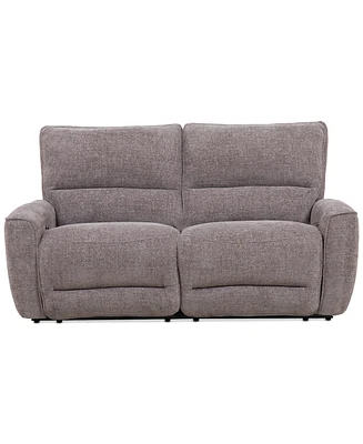 Deklyn 76" 2-Pc. Zero Gravity Fabric Sofa with 2 Power Recliners, Created for Macy's