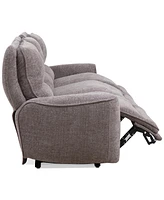 Closeout! Deklyn 106" 3-Pc. Zero Gravity Fabric Sofa with 3 Power Recliners, Created for Macy's
