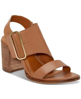 Lucky Brand Women's Darnah Cutout Block-Heel City Sandals