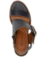 Lucky Brand Women's Darnah Cutout Block-Heel City Sandals