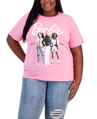 Grayson Threads, The Label Trendy Plus Three Barbie Cotton T-Shirt