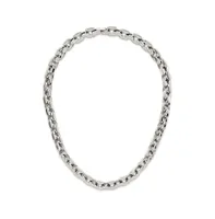 Chisel Stainless Steel 20 inch Square Link Necklace