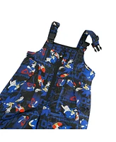 Sega Sonic the Hedgehog Toddler Boys Printed Bib Snow Pants