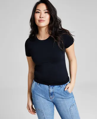 And Now This Women's Seamless Short-Sleeve Top, Created for Macy's