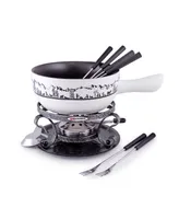 Heidi 9 Piece Cheese Fondue Set