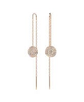 Swarovski White, Rose Gold-Tone Meteora Set, 2 Piece