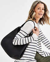 Style & Co Whip-Stitch Soft 4-Poster Tote