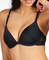 Lively Women's The Deep V No-Wire Push-up Bra, 45583