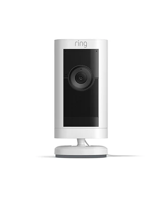 ring Stick up Cam Pro Plug-in in White
