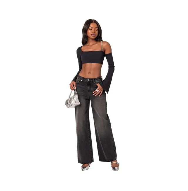 Black Crop Top - Macy's