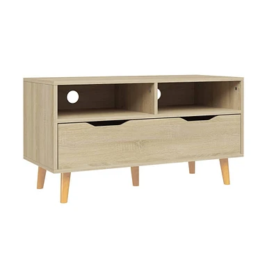 Tv Stand Sonoma Oak 35.4"x15.7"x19.1" Engineered Wood