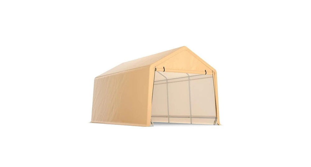 Slickblue Heavy Duty Carport Canopy-Yellow