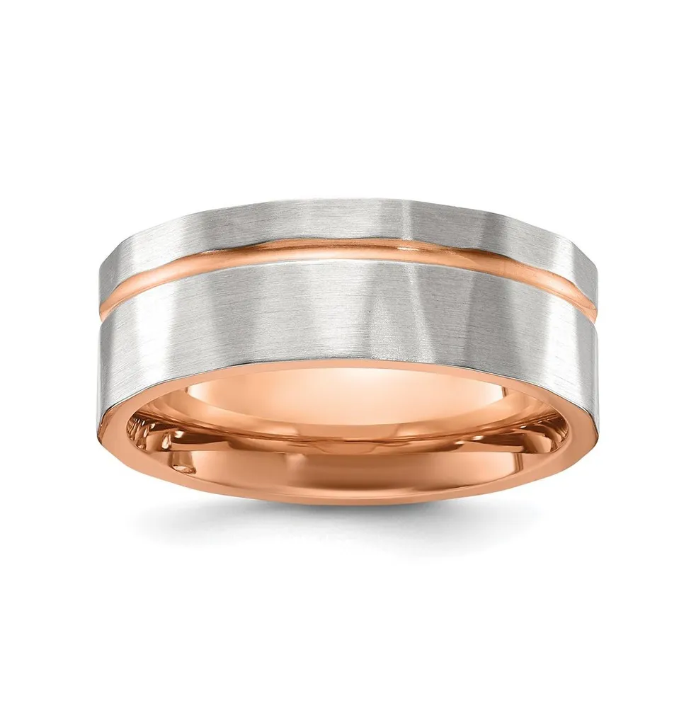6mm Matte Flat Stainless Steel Engravable Band Ring – The Steel Shop