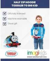 Thomas & Friends the Tank Engine Fleece Half Zip Hoodie Toddler Child Boys