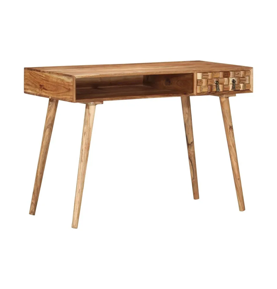 Writing Desk 45.3"x19.7"x29.9" Solid Wood Acacia