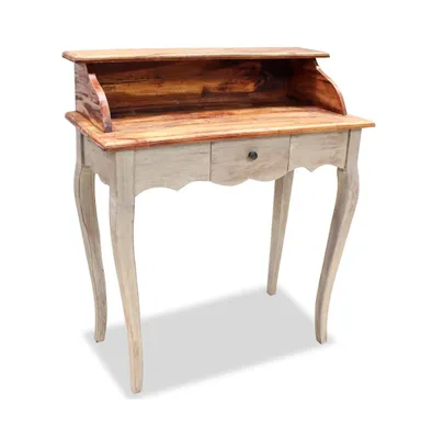 Writing Desk Solid Reclaimed Wood 31.5"x15.7"x36.2"