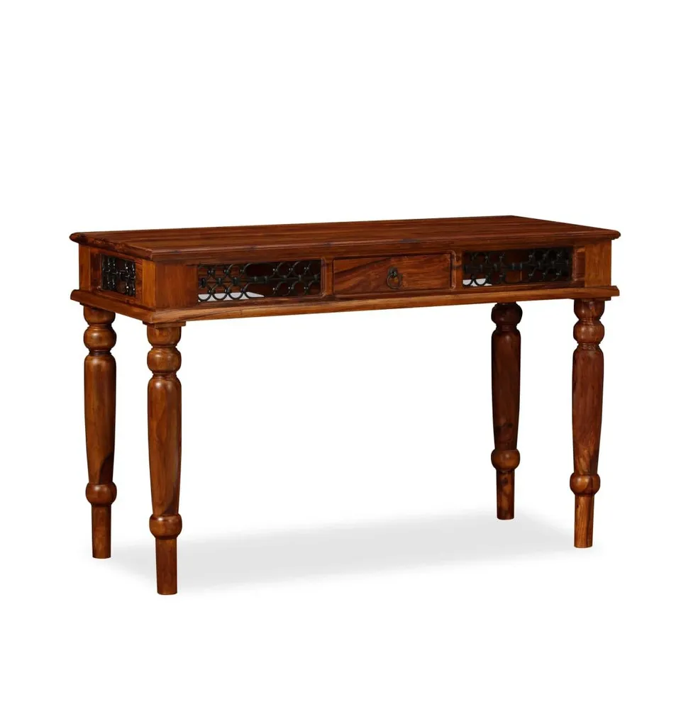 Writing Table Solid Sheesham Wood 47.2"x19.7"x29.9"