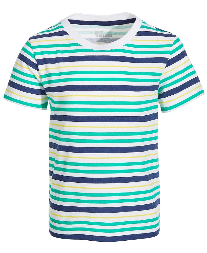 Epic Threads Toddler & Little Boys Danny Striped T-Shirt, Created for Macy's