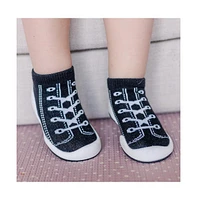 Komuello Infant Girl Boy Breathable Washable Non-Slip Sock Shoes Sneakers
