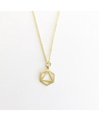 sanctuaire Sanctuary Project by Geo Charm Necklace Gold